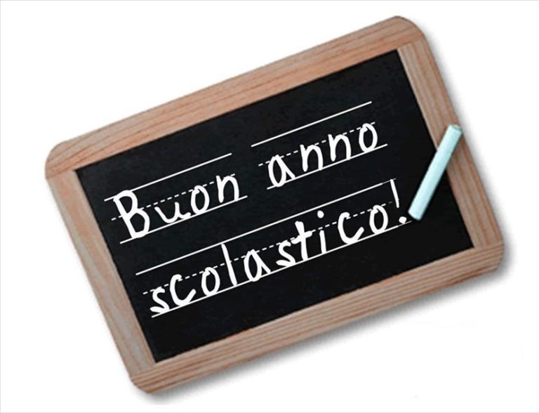 Auguri di buon anno scolastico 2019/2020