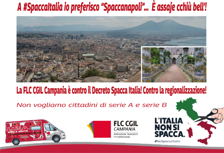 A Spaccaltalia io preferisco “Spaccanapoli”… È assaje cchiù bell!